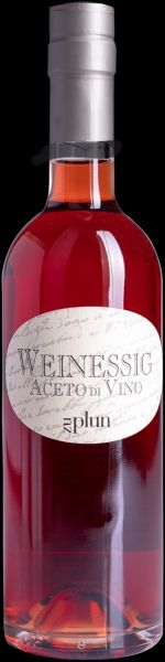 Weinessig Rot Hofbrennerei Zu Plun 500ml